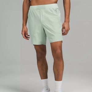 Lululemon License to Train Linerless Short 7" in Arctic Green Size XL